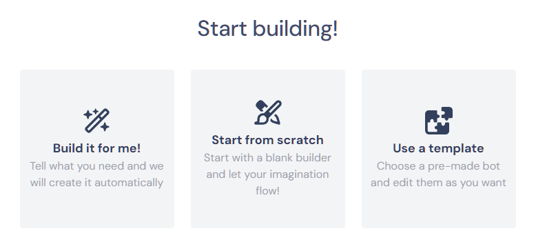 landbot build it for me